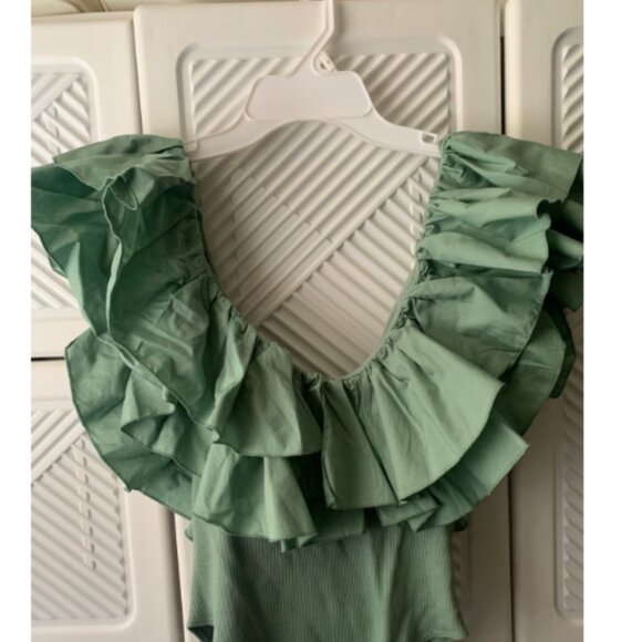 Zara Ruffle Bodysuit - Picture 3 of 3